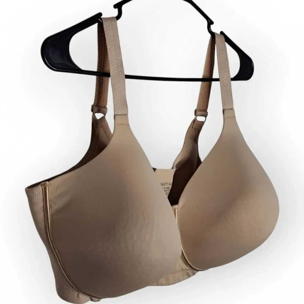 Vanity Fair Women's Plus Size Full Figure Beauty Back Smoother Wireless Bra size